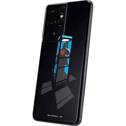 DC Comics Superman Phone booth Galaxy S21 Ultra 5G Skin